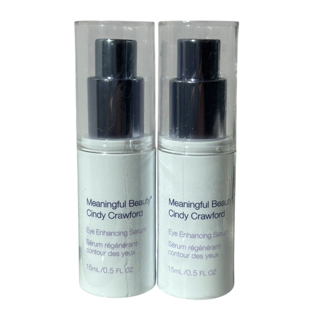 NEW x2 Meaningful Beauty Eye Enhancing Serum MB Cindy Crawford Skincare Sealed